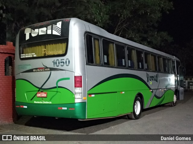 Turin Transportes 1050 na cidade de Ouro Branco, Minas Gerais, Brasil, por Daniel Gomes. ID da foto: 8195593.