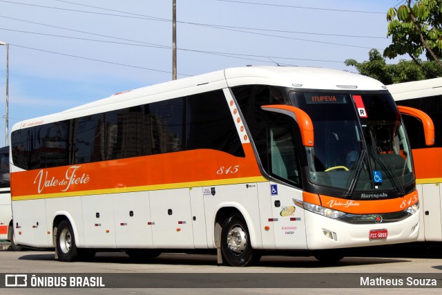 Viação Vale do Tietê 845 na cidade de São Paulo, São Paulo, Brasil, por Matheus Souza. Número da foto: #8197779.