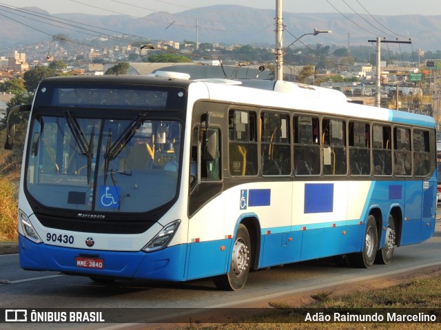 Companhia Coordenadas de Transportes 90430 na cidade de Belo Horizonte, Minas Gerais, Brasil, por Adão Raimundo Marcelino. ID da foto: 8197778.