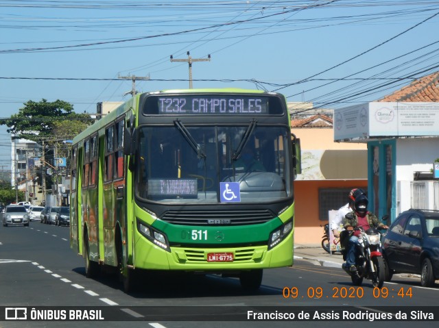 TransPremium 01511 na cidade de Teresina, Piauí, Brasil, por Francisco de Assis Rodrigues da Silva. Número da foto: #8196785.