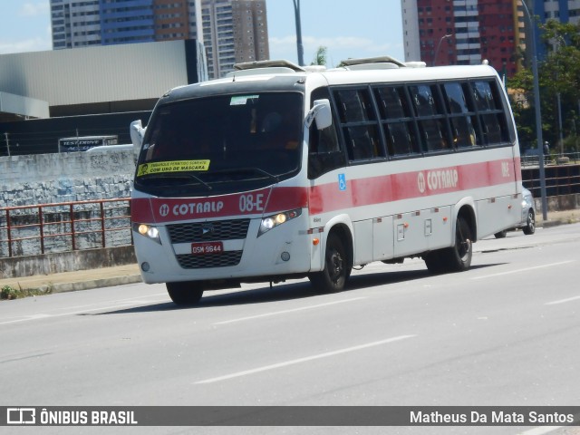 Cotralp 08-E na cidade de Fortaleza, Ceará, Brasil, por Matheus Da Mata Santos. ID da foto: 8196692.