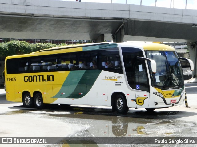 Empresa Gontijo de Transportes 10905 na cidade de Belo Horizonte, Minas Gerais, Brasil, por Paulo Sérgio Silva. Número da foto: #8199417.