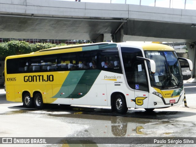 Empresa Gontijo de Transportes 10905 na cidade de Belo Horizonte, Minas Gerais, Brasil, por Paulo Sérgio Silva. ID da foto: 8199417.