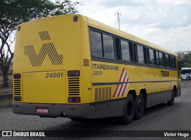 Viação Itapemirim 24001 na cidade de Caruaru, Pernambuco, Brasil, por Victor Hugo. ID da foto: 8199934.