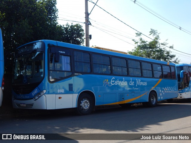 Estrela de Minas Viagens e Turismo 0147 na cidade de Jeceaba, Minas Gerais, Brasil, por José Luiz Soares Neto. Número da foto: #8200072.