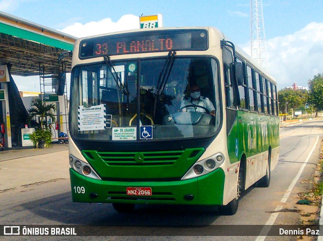 Transportes Cidade do Natal 6 109 na cidade de Natal, Rio Grande do Norte, Brasil, por Dennis Paz. ID da foto: 8199183.