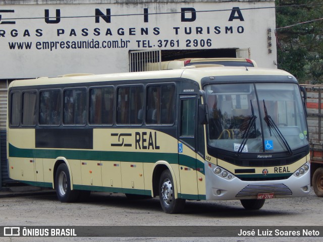 Real Transporte e Logística 503 na cidade de Conselheiro Lafaiete, Minas Gerais, Brasil, por José Luiz Soares Neto. Número da foto: #8200062.