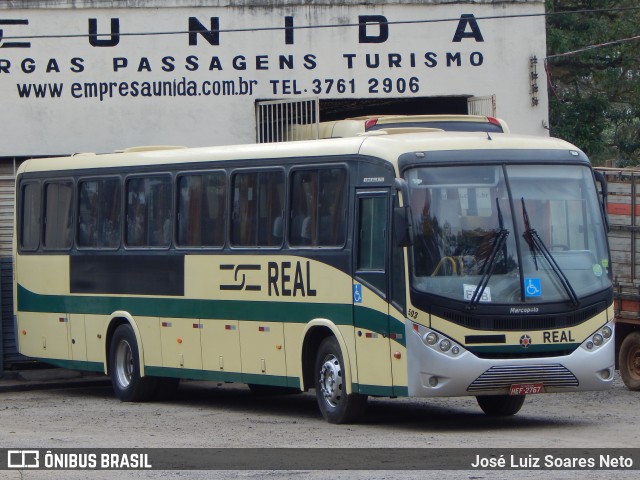 Real Transporte e Logística 503 na cidade de Conselheiro Lafaiete, Minas Gerais, Brasil, por José Luiz Soares Neto. ID da foto: 8200062.