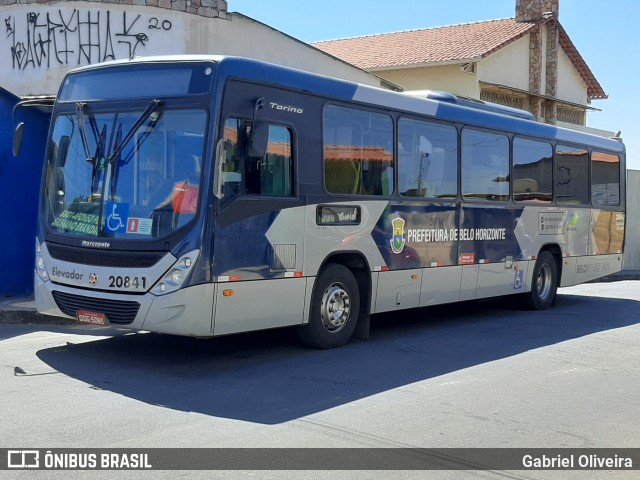 SM Transportes 20841 na cidade de Sabará, Minas Gerais, Brasil, por Gabriel Oliveira. ID da foto: 8198633.