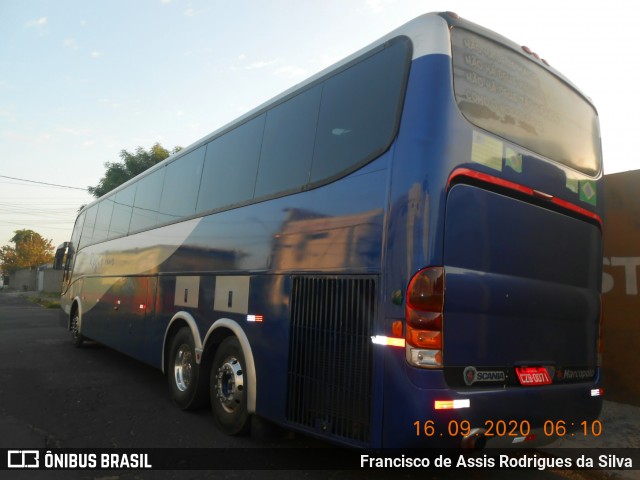 Regis Tur Transporte e Turismo 420 na cidade de Teresina, Piauí, Brasil, por Francisco de Assis Rodrigues da Silva. ID da foto: 8202267.