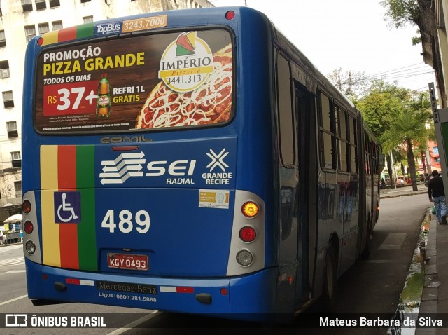 Transportadora Globo 489 na cidade de Recife, Pernambuco, Brasil, por Mateus Barbara da Silva. ID da foto: 8201716.