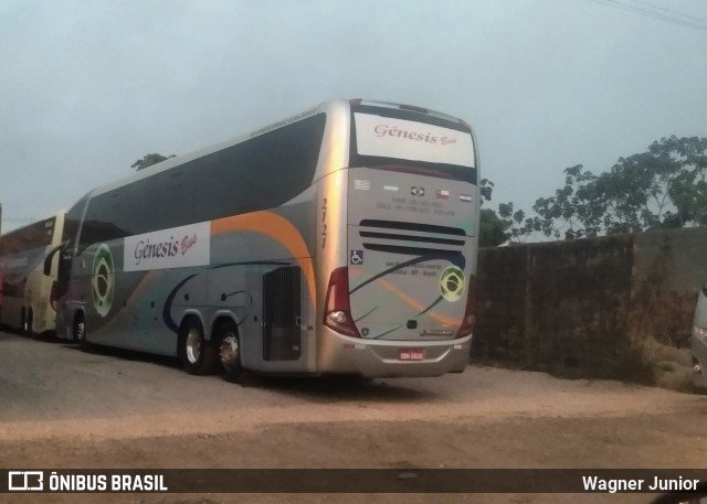 LP Gênesis Bus 2121 na cidade de Cuiabá, Mato Grosso, Brasil, por Wagner Junior. ID da foto: 8201709.