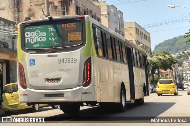 Viação Acari B42639 na cidade de Rio de Janeiro, Rio de Janeiro, Brasil, por Matheus Feitosa . ID da foto: 8201812.