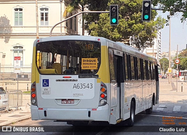 Erig Transportes > Gire Transportes A63543 na cidade de Rio de Janeiro, Rio de Janeiro, Brasil, por Claudio Luiz. Número da foto: #8204454.
