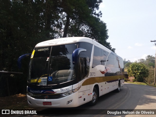 Taipastur Transportes Turísticos 3670 na cidade de Itapevi, São Paulo, Brasil, por Douglas Nelson de Oliveira. ID da foto: 8201849.