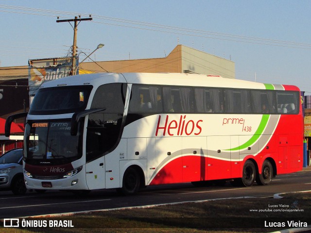 Helios Coletivos e Cargas 438 na cidade de Campo Grande, Mato Grosso do Sul, Brasil, por Lucas Vieira. Número da foto: #8202584.