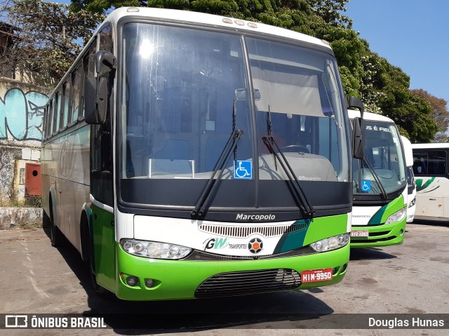 GW Transportes e Turismo 140 na cidade de Betim, Minas Gerais, Brasil, por Douglas Hunas. Número da foto: #8204616.