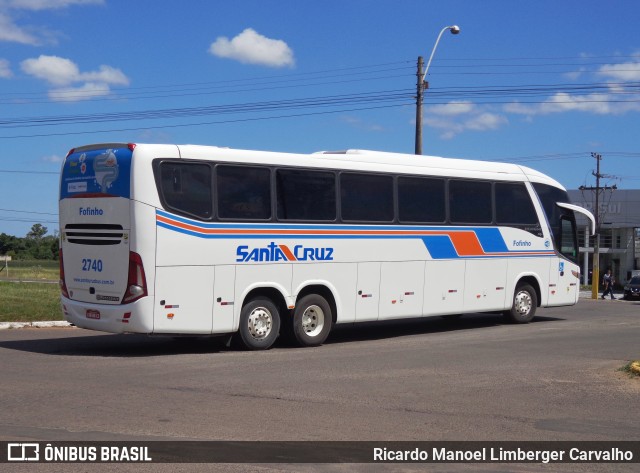 VUSC - Viação União Santa Cruz 2740 na cidade de Santa Cruz do Sul, Rio Grande do Sul, Brasil, por Ricardo Manoel Limberger Carvalho. ID da foto: 8204586.