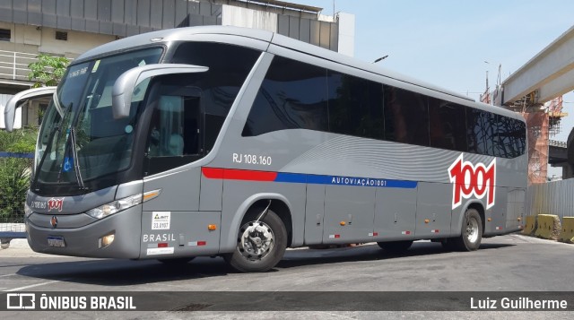 Auto Viação 1001 RJ 108.160 na cidade de Rio de Janeiro, Rio de Janeiro, Brasil, por Luiz Guilherme. Número da foto: #8205509.
