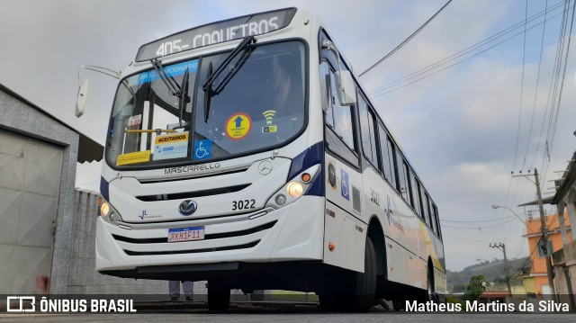 Viação Pinheiral 3022 na cidade de Volta Redonda, Rio de Janeiro, Brasil, por Matheus Martins da Silva. Número da foto: #8204499.