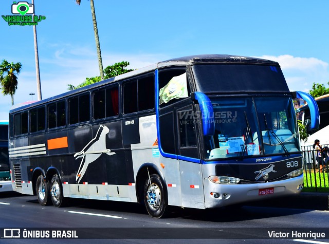 Ônibus Particulares 808 na cidade de Rio de Janeiro, Rio de Janeiro, Brasil, por Victor Henrique. ID da foto: 8206563.