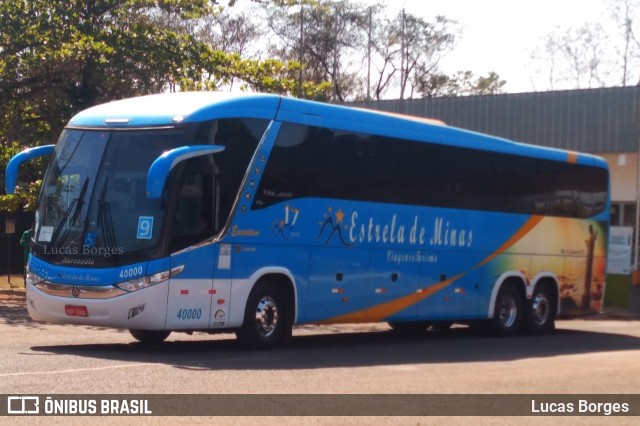 Estrela de Minas Viagens e Turismo 40000 na cidade de Tapira, Minas Gerais, Brasil, por Lucas Borges . Número da foto: #8205202.