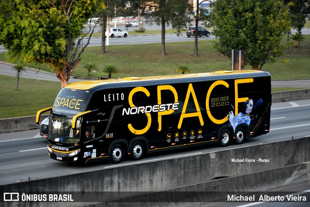 Expresso Nordeste 5610 na cidade de Barueri, São Paulo, Brasil, por Michael  Alberto Vieira. Número da foto: #8208049.