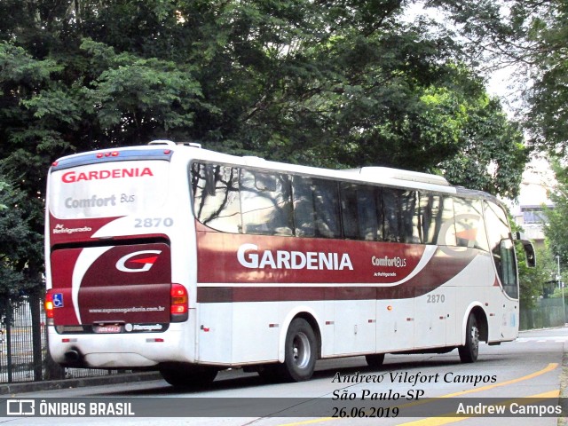 Expresso Gardenia 2870 na cidade de São Paulo, São Paulo, Brasil, por Andrew Campos. ID da foto: 8209438.