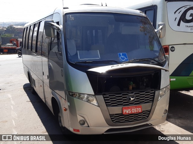 GW Transportes e Turismo 330 na cidade de Betim, Minas Gerais, Brasil, por Douglas Hunas. ID da foto: 8207838.