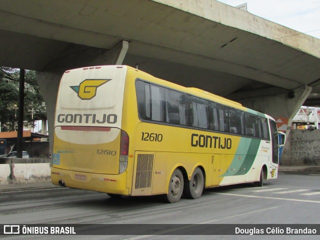 Empresa Gontijo de Transportes 12610 na cidade de Belo Horizonte, Minas Gerais, Brasil, por Douglas Célio Brandao. ID da foto: 8209655.