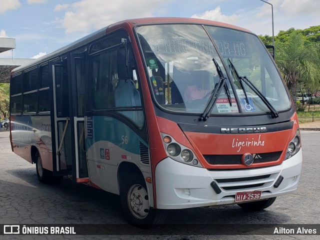 Viação Formiga 56 na cidade de Formiga, Minas Gerais, Brasil, por Ailton Alves. ID da foto: 8207264.