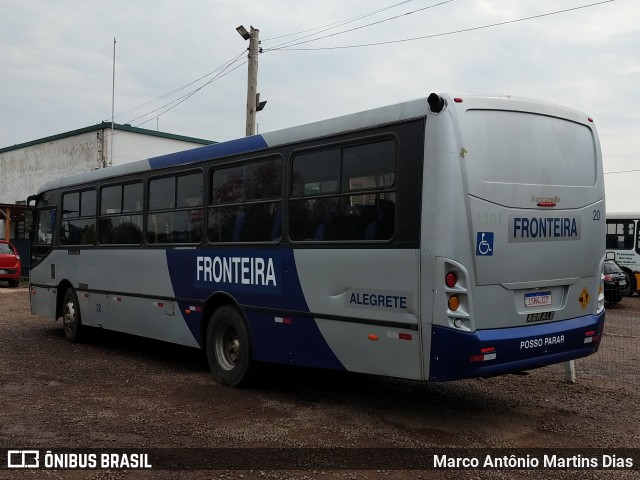 Expresso Fronteira d`Oeste 20 na cidade de Alegrete, Rio Grande do Sul, Brasil, por Marco Antônio Martins Dias. Número da foto: #8157150.