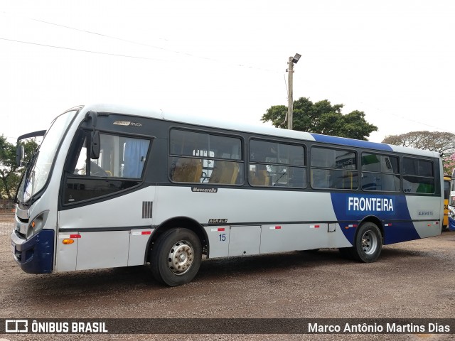 Expresso Fronteira d`Oeste 15 na cidade de Alegrete, Rio Grande do Sul, Brasil, por Marco Antônio Martins Dias. ID da foto: 8157144.