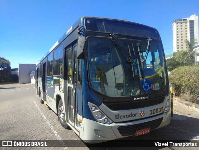 Viação Jardins 20838 na cidade de Belo Horizonte, Minas Gerais, Brasil, por Viavel Transportes. ID da foto: 8157231.