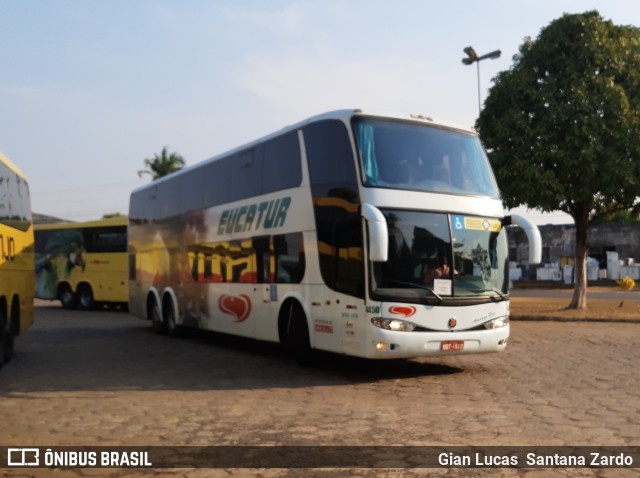Eucatur - Empresa União Cascavel de Transportes e Turismo 4450 na cidade de Ouro Preto do Oeste, Rondônia, Brasil, por Gian Lucas  Santana Zardo. Número da foto: #8156867.