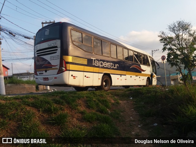 Taipastur Transportes Turísticos 1407 na cidade de Cajamar, São Paulo, Brasil, por Douglas Nelson de Oliveira. ID da foto: 8157509.