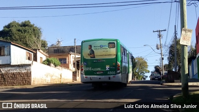 Auto Viação Presidente Vargas 4866 na cidade de Porto Alegre, Rio Grande do Sul, Brasil, por Luiz Carlos Almeida Silva Junior. ID da foto: 8156491.