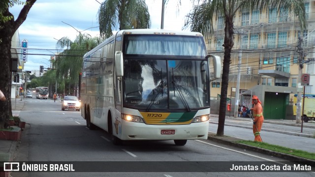 Empresa Gontijo de Transportes 11720 na cidade de Ipatinga, Minas Gerais, Brasil, por Jonatas Costa da Mata. ID da foto: 8157134.