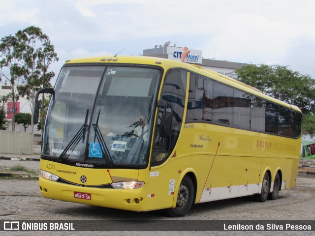 Viação Itapemirim 5523 na cidade de Caruaru, Pernambuco, Brasil, por Lenilson da Silva Pessoa. ID da foto: 8158582.