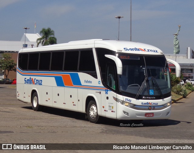 VUSC - Viação União Santa Cruz 2540 na cidade de Santa Cruz do Sul, Rio Grande do Sul, Brasil, por Ricardo Manoel Limberger Carvalho. Número da foto: #8156858.