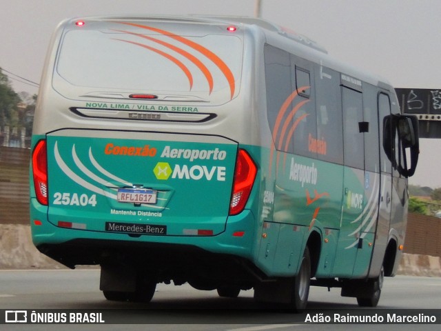 Autotrans > Turilessa 25A04 na cidade de Belo Horizonte, Minas Gerais, Brasil, por Adão Raimundo Marcelino. Número da foto: #8212573.