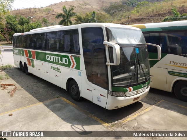 Empresa Gontijo de Transportes 21215 na cidade de Paraíba do Sul, Rio de Janeiro, Brasil, por Mateus Barbara da Silva. ID da foto: 8211098.