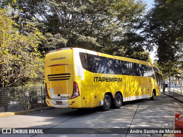 Viação Itapemirim 60043 na cidade de São Paulo, São Paulo, Brasil, por Andre Santos de Moraes. Número da foto: #8209851.