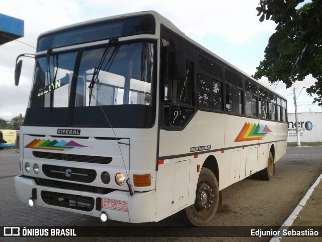 Ônibus Particulares 2545 na cidade de Nazaré da Mata, Pernambuco, Brasil, por Edjunior Sebastião. ID da foto: 8211203.