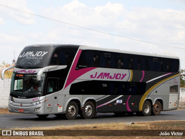 Viação Jam Joy 9315 na cidade de Teresina, Piauí, Brasil, por João Victor. Número da foto: #8211182.