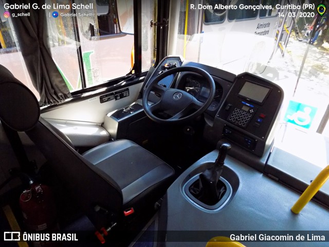 Auto Viação Redentor HI857 na cidade de Curitiba, Paraná, Brasil, por Gabriel Giacomin de Lima. Número da foto: #8212108.