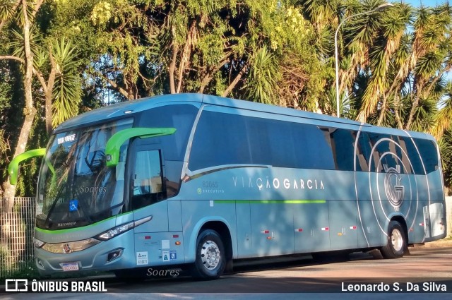 Viação Garcia 82055 na cidade de Curitiba, Paraná, Brasil, por Leonardo S. Da Silva. Número da foto: #8212352.