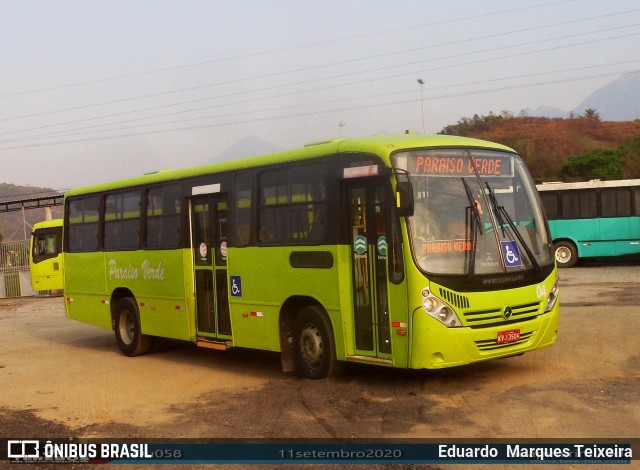 Viação Paraíso Verde 04 na cidade de Guapimirim, Rio de Janeiro, Brasil, por Eduardo  Marques Teixeira. Número da foto: #8211273.