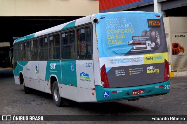 Transporte Urbano São Miguel 2127 na cidade de Uberlândia, Minas Gerais, Brasil, por Eduardo Ribeiro. Número da foto: #8211355.