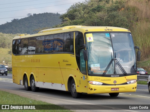 Viação Itapemirim 5523 na cidade de Queimados, Rio de Janeiro, Brasil, por Luan Costa. ID da foto: 8210680.